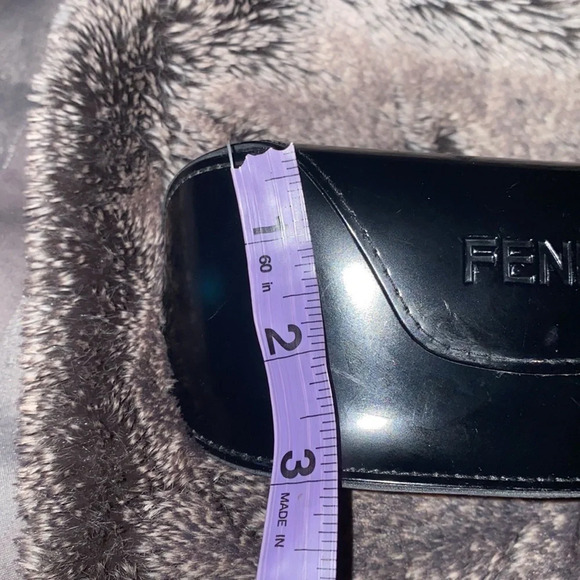 Fendi  vintage black Leather sunglasses case - Picture 7 of 11